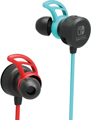 Produktbild von Hori Earbuds Pro - Gaming - Kopfhörer - Ohrbügel - im Ohr - Blau - Rot - Binaural - Nintendo Switch