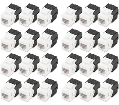 Image de DIGITUS DN-93603-24 Module DIGITUS Keystone Cat.6, non blindé, set de 24