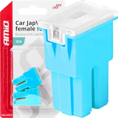 Immagine prodotto di JAPVAL PAL fusibili per auto 20A femmina, 2 pezzi AMIO-03388