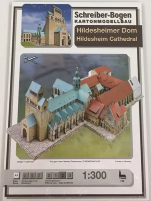 Image de Schreiber-Bogen Modélisme carton Cathédrale de Hildesheim