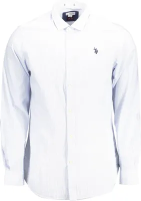 Immagine prodotto di U.s. Polo Assn. Camicia Maniche Lunghe Uomo Azzurro