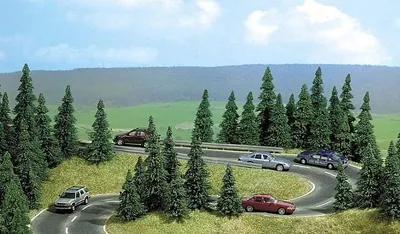 Produktbild von Busch 9711 - 1/87 / H0 Straßenkurve - Neu