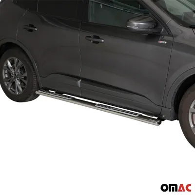 Zdjęcie produktu dla Listwy progowe ze stali nierdzewnej do Ford Kuga 2019-2025 srebrne