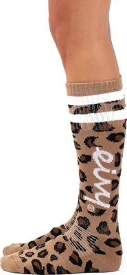 Produktbild von EIVY Women Snow Socken Cheerleader Merino leopard 36-38