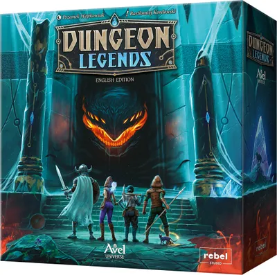 Produktbild von Asmodee Dungeon Legends, Brettspiel, 10 Jahr(e), 60 min