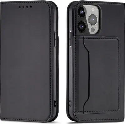 Produktbild von HQWear Magnetkartenhlle fr Samsung Galaxy S23 Plus, Schwarz