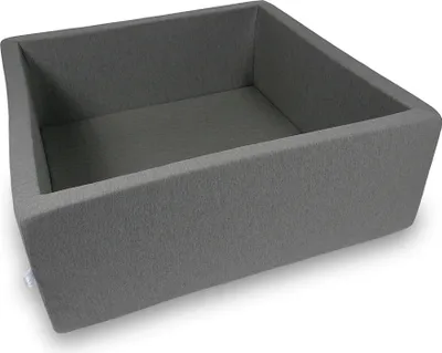 Obrázek produktu pro Suchý bazén 110x110x40cm šedý bez míčků