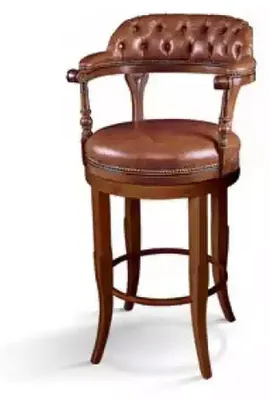 Produktbild von Chesterfield Barhocker Stühle Stuhl Sessel Bar Lehnstuhl Luxus Polster