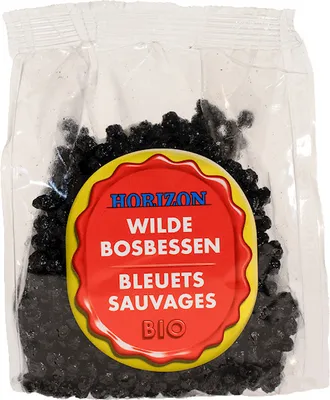 Productafbeelding van Wilde bessen met appelsap, glutenvrij, biologisch, 200 g - HORIZON