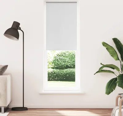 Obrázek produktu pro Maison Exclusive – zatemňovací roleta bílá 80 x 230 cm, šířka látky 75,7 cm, polyester