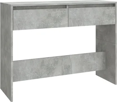 Obrázek produktu pro vidaXL Konzolový stolek betonový šedý 100x35x76,5 cm odvozený dřevěný výrobek