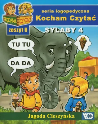 Produktbild von Kocham czytać Zeszyt 6 Sylaby 4