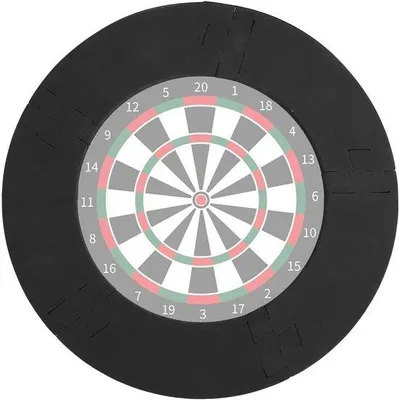 Produktbild von Famanu Dartbord Wandbeschermer - Schutz für Wände - 5-teilig - Schwarz