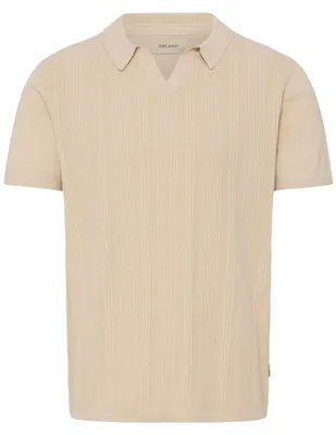 Produktbild von BLEND Stilvolles Kurzarm Poloshirt V-Ausschnitt Kent Casual Größe: