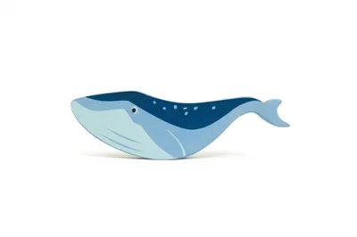 Zdjęcie produktu dla TENDER LEAF TOYS – Drewniane zwierzątko: wieloryb
