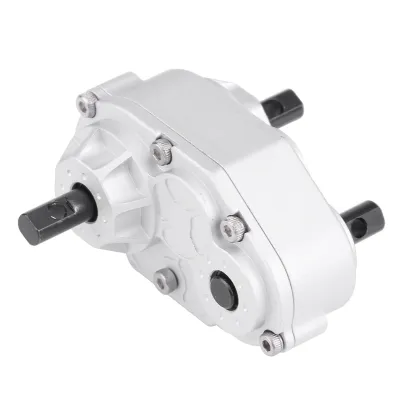 Image de Boîtier de transmission métallique pour RC Crawler, accessoire pour modèle réduit de véhicule pour SCX10 / Gelande II D90 à l'échelle 1/10