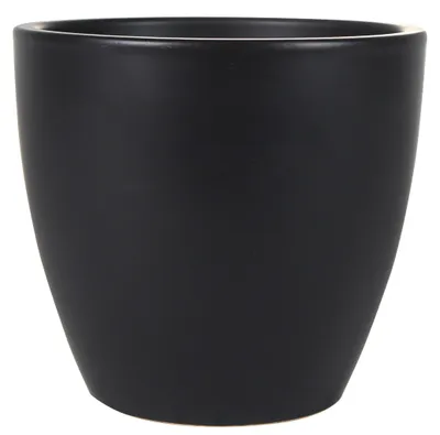 Produktbild von Ter Steege Blumentopf - schwarz - skandinavisch - 24 x 22 cm