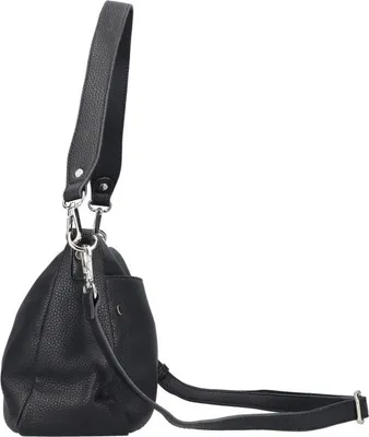 Produktbild von Rieker Damen Schultertasche Strukturoberfläche Umhängeriemen H1641, Farbe:Schwarz