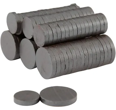 Produktbild von Magnete, D 14+20 mm, Dicke 3 mm, 2x250Stk/ 1 Pck [HOB-51789]