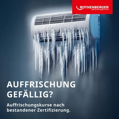Produktbild von ROTHENBERGER Auffrischungsseminar Grundlagen Kältetechnik - 4000001509