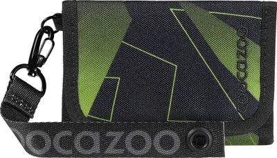 Zdjęcie produktu dla Portfel Coocazoo Lime Flash, przegroda na monety i banknoty