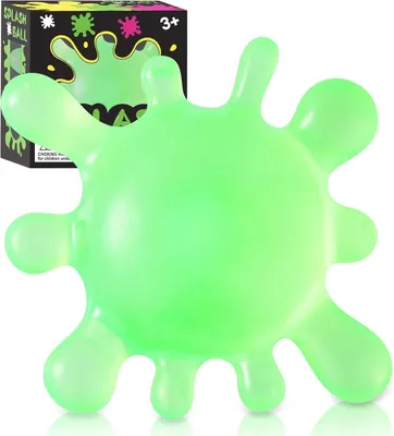 Produktbild von Großer Fidget Toys Squishy Stress Würfel - Riesiger Eiswürfel Sensorik Stressball für Kinder & Erwachsene, Anti Stress Spielzeug, Autismus Fidget