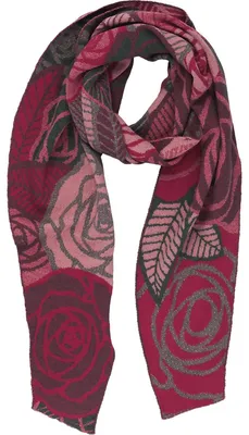 Image de Grand motif floral "Roses", couleur rose pâle.