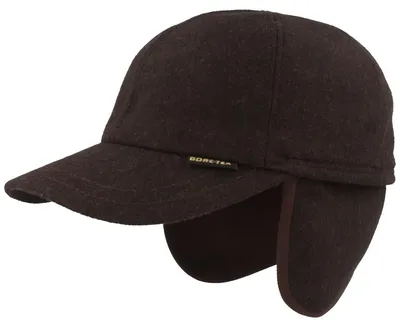 Productafbeelding van Göttmann Gore-Tex baseballpet Monaco-K-G met orenbescherming, bruin, maat 64