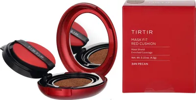 Produktbild von Tirtir Mask Fit Red Mini Cushion Foundation #34N Pecan 4,5 g
