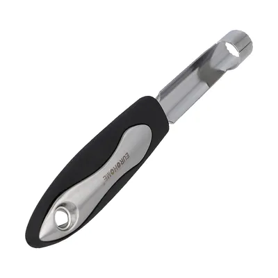 Produktbild von Apfelentkerner EUROHOME Apfelausstecher aus rostfreiem Edelstahl, Obstentkerner mit schwarzem Kunststoffgriff - spülmaschinengeeignet 22 cm