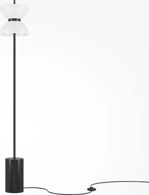 Produktbild von Maytoni Moderne Stehleuchte Kyoto LED incl. in Schwarz aus Metall Glas 11 W für Küche, Schlafzimmer, Wohnzimmer, Esszimmer, Lobby