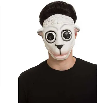 Immagine prodotto di Mamma Latex Media Sheep Maschera protettiva Nero Nero Taglia Unica