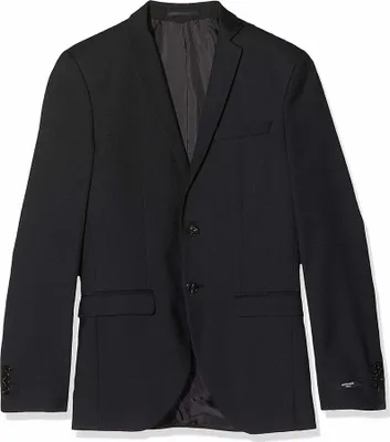 Produktbild von Jack & Jones 12141107, Elasthan, Polyester, Wolle, Schwarz