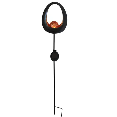 Produktbild von Kynast Garden LED Lolar Leuchtkulptur Oval Fireball Gesamthöhe 93cm