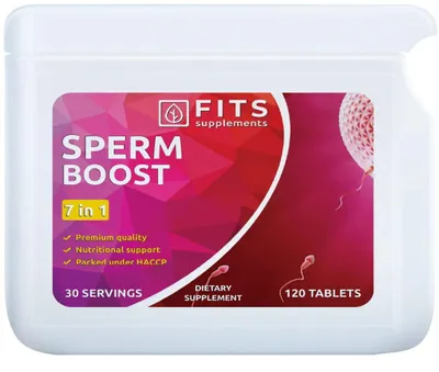Zdjęcie produktu dla Kompleks Sperm Boost 7 w 1, 120 tabletek