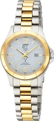 Zdjęcie produktu dla Zegarek damski z mechanizmem solarnym sterowanym radiowo - Eco Tech Time Model: ELS-11676-12M