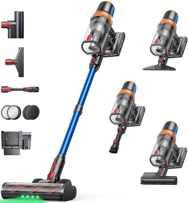 Immagine prodotto di Aspirapolvere portatile senza fili - Potenza 650W - Capacità 1,8 litri - Colore nero