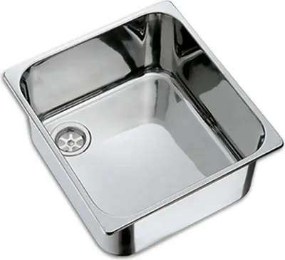 Produktbild von Hollex-Edelstahl-Rechteckspüle 330 x 330 x 150 mm