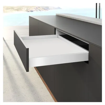 Produktbild von Schubkastenzarge,9255281,450mm,weiß