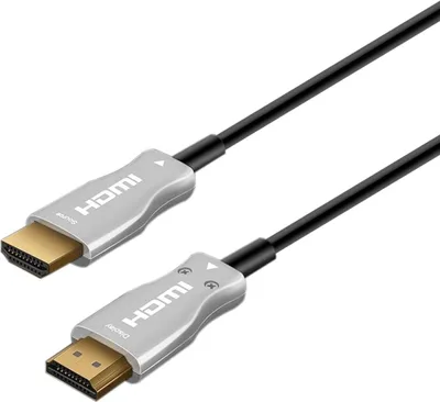 Produktbild von AISENS A148-0379, 30 m, HDMI Typ A (Standard), HDMI Typ A (Standard), 3D, 18 Gbit/s, Schwarz, Grau