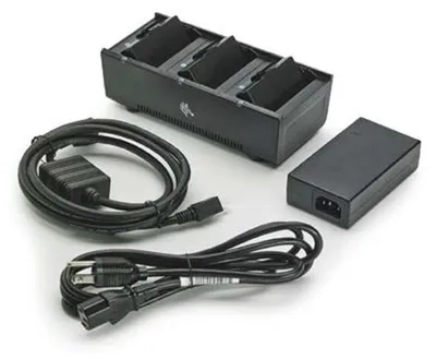 Produktbild von Zebra Batterieladegerät - 3 x Batterien laden