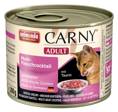 Produktbild von animonda Carny 4017721837026, Adult, jede Rasse, Rind, Huhn, 200 g