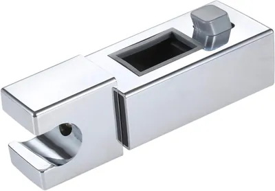 Obrázek produktu pro Držák sprchové hlavice - Vhodný pro obdélníkové sprchové tyče o rozměrech 31 x 18 mm - Nastavitelný držák sprchové hlavice - Sprchová hlavice - Posuvný držák pro koupelnu