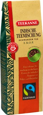 Produktbild von Teekanne Indische Teemischung schwarzer Tee | Fairtrade | loser Tee | 250g