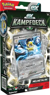 Produktbild von Melmetal-EX Kampfdeck | 60 Karten | Pokemon Sammel-Karten deutsch