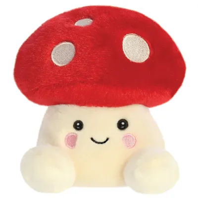 Produktbild von Aurora World Aurora, 33767, Palm Pals Amanita Fliegenpilz, Plüschtier, 13cm, Rot & Beige