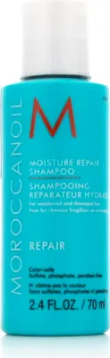 Produktbild von Moroccanoil Moisture Repair, 70 ml, Shampoo, Nicht-professionell, Frauen, beschädigtes Haar, trockenes Haar, Alle Farben