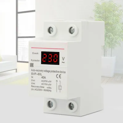 Produktbild von 230 V 40 A Automatischer Überspannungs- und Unterspannungsschutz für DIN-Schienenmontage