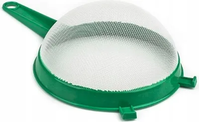 Zdjęcie produktu dla Plastikowy durszlak ¤18cm z uchwytem KOLBI - mix wariantów i kolorów
