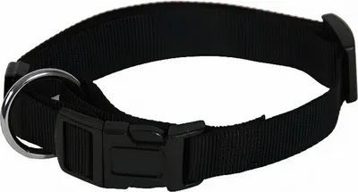 Produktbild von Martin Halsband Basic Nylon Zwart